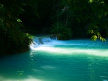 AUTOUR DE LUANG PRABANG (Kuang Si waterfalls, Sanctuaire d'éléphant, Tad Sae Waterfalls, ...)